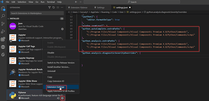 用于外部编辑器中自动补全和类型检查的 Python API pyi 文件 -  Extensions and Python Add-ons