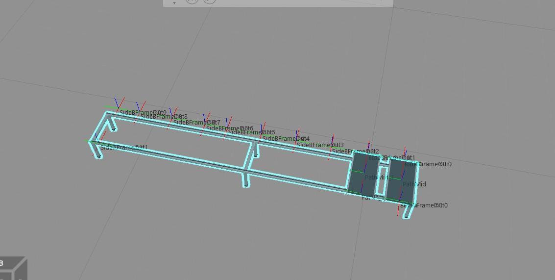 基于两条输送机的穿梭车建模- Component Modeling