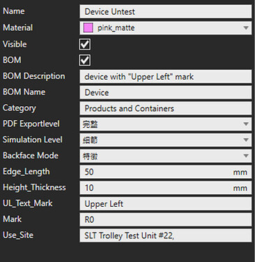 Dynamic Component Properties