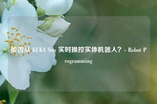 能否从 KUKA Sim 实时操控实体机器人？- Robot Programming